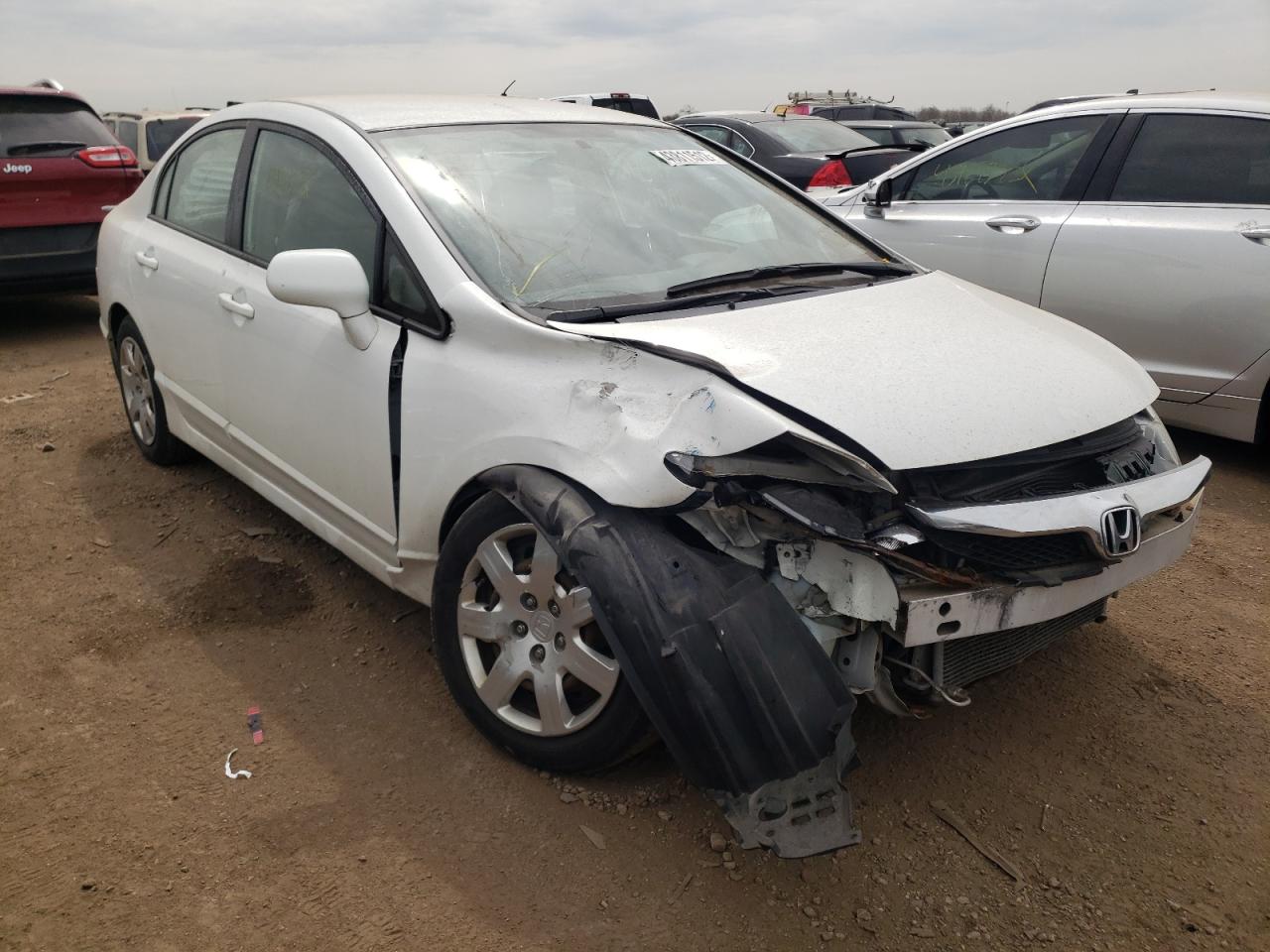 HONDA CIVIC LX 2009 with VIN 19XFA165X9E026772 - Photo from auction