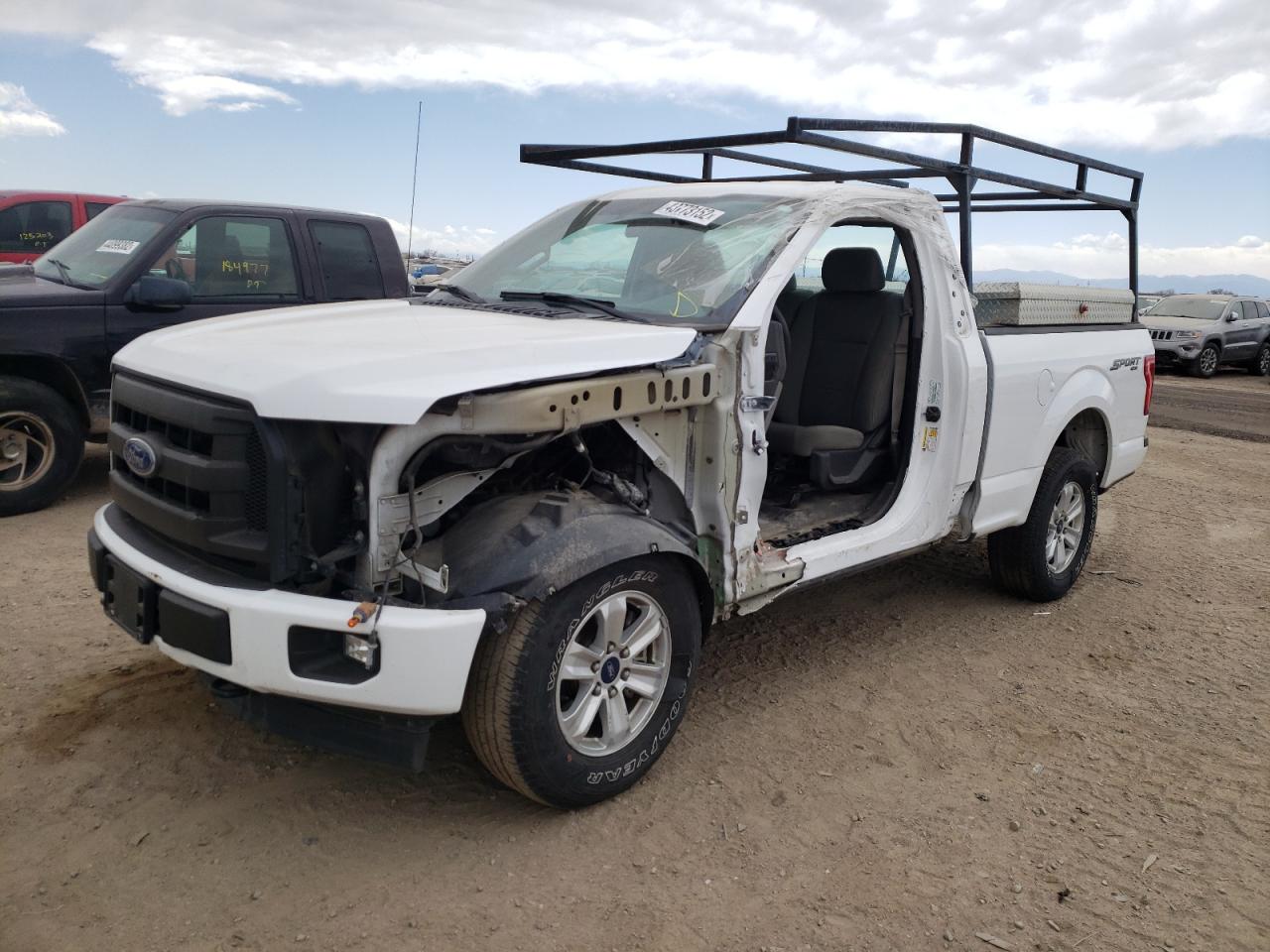 Photo 2 from auction – 2017 FORD F150 with VIN 1FTMF1E81HKD41606