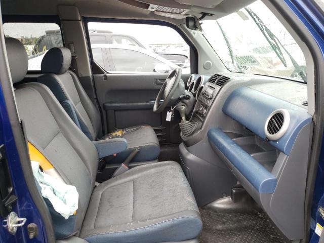 Photo 5 from auction – 2005 HONDA ELEMENT EX with VIN 5J6YH27675L016794