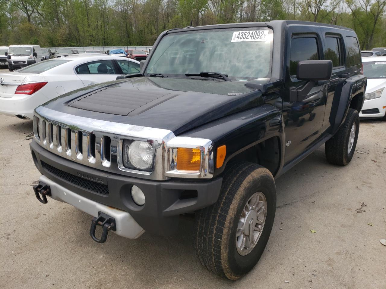 Photo 2 from auction – 2008 HUMMER H3 with VIN 5GTEN13E788155185