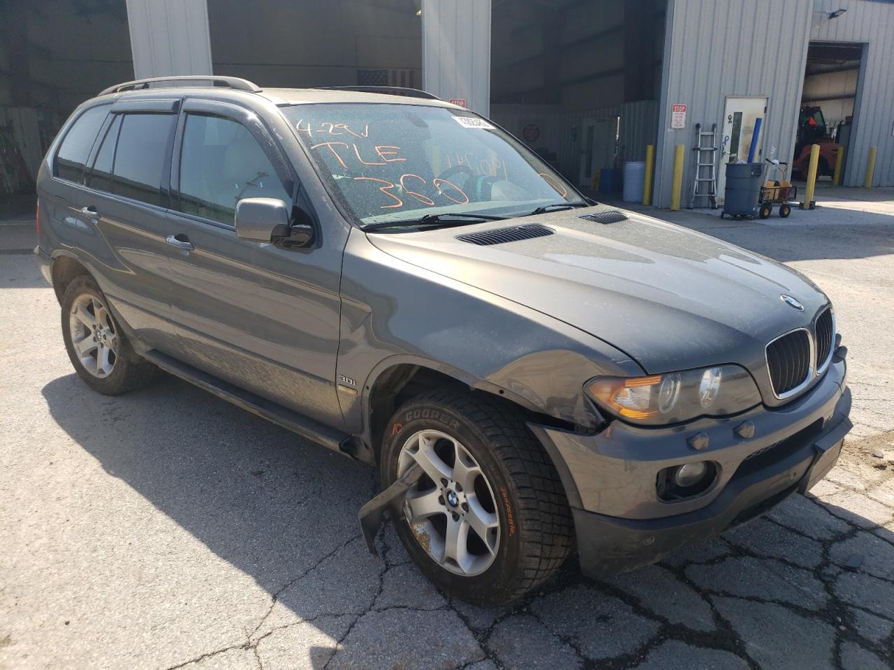 Photo 1 from auction – 2006 BMW X5 3.0I with VIN 5UXFA13506LY24851