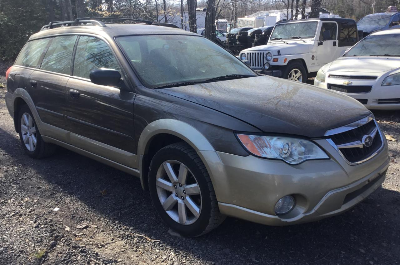 SUBARU OUTBACK 2. 2008 с VIN 4S4BP61C087314083 - Фото с аукциона