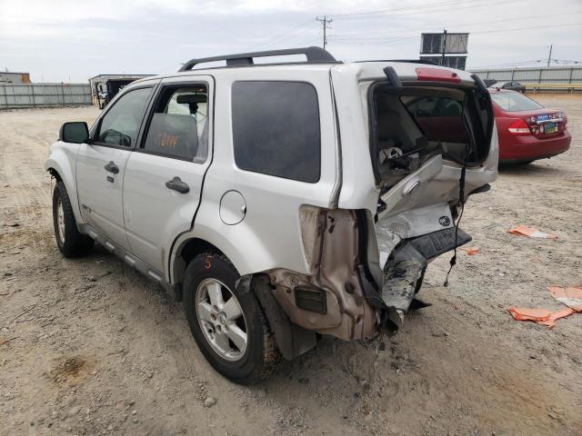 Photo 3 from auction – 2008 FORD ESCAPE XLT with VIN 1FMCU03Z58KA72576