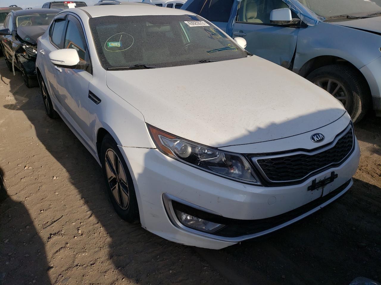 KIA OPTIMA HYB 2012 with VIN KNAGM4AD6C5035061 - Photo from auction