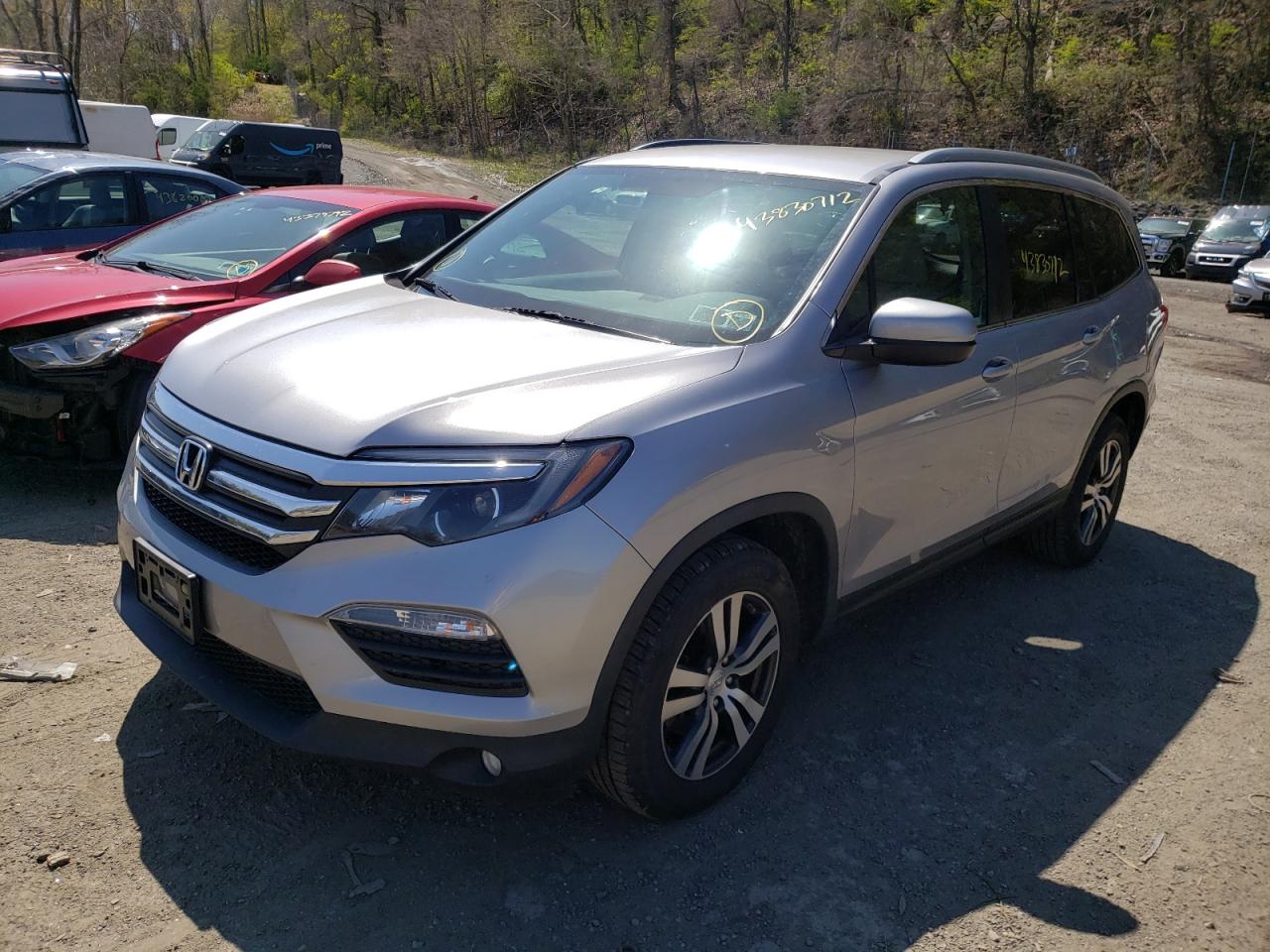 Photo 2 from auction – 2018 HONDA PILOT EX with VIN 5FNYF6H36JB029010