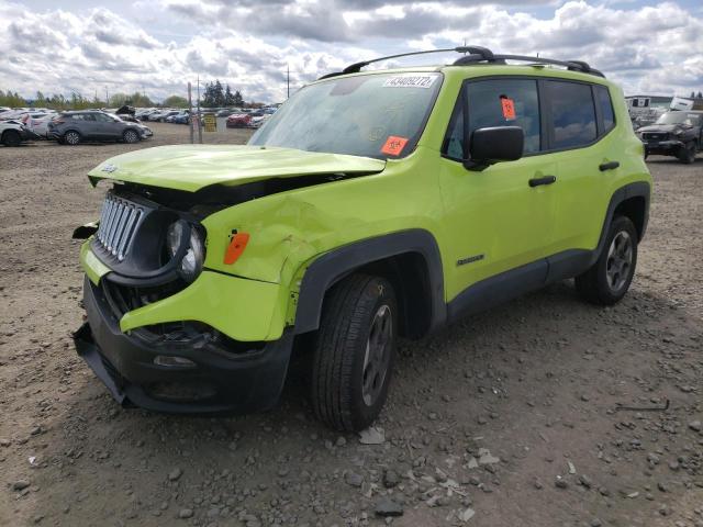Photo 2 from auction – 2017 JEEP RENEGADE S with VIN ZACCJBAB5HPG16496