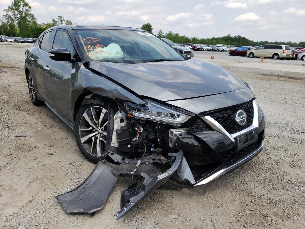 NISSAN MAXIMA S 2019 with VIN 1N4AA6AV6KC366647 - Photo from auction