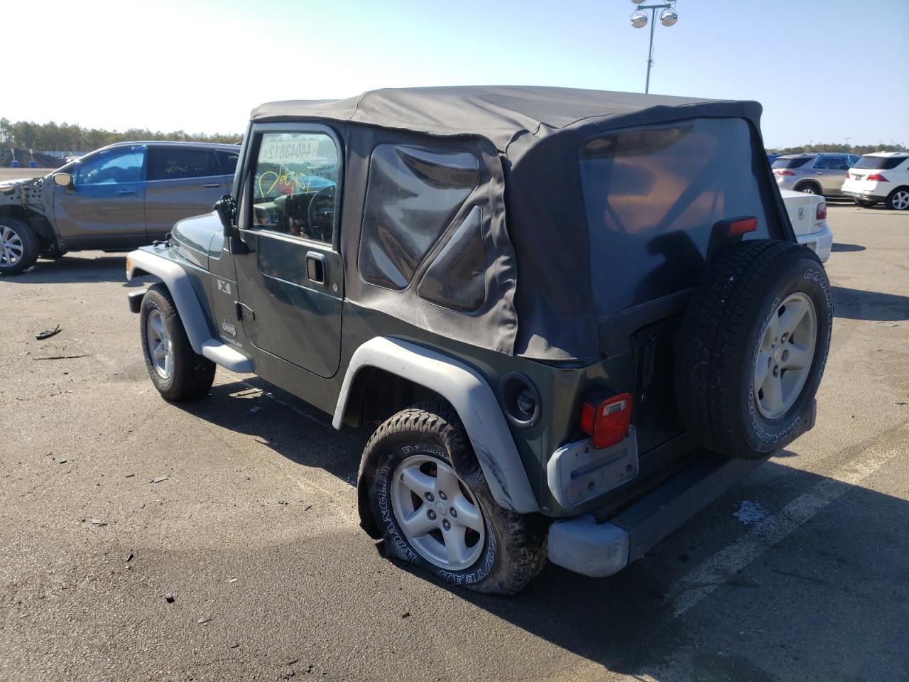 Photo 3 from auction – 2003 JEEP WRANGLER C with VIN 1J4FA39SX3P312104