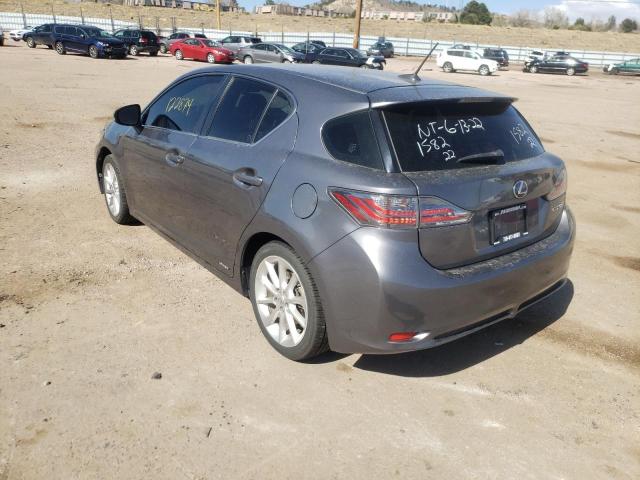 Photo 3 from auction – 2012 LEXUS CT 200 with VIN JTHKD5BH7C2086900