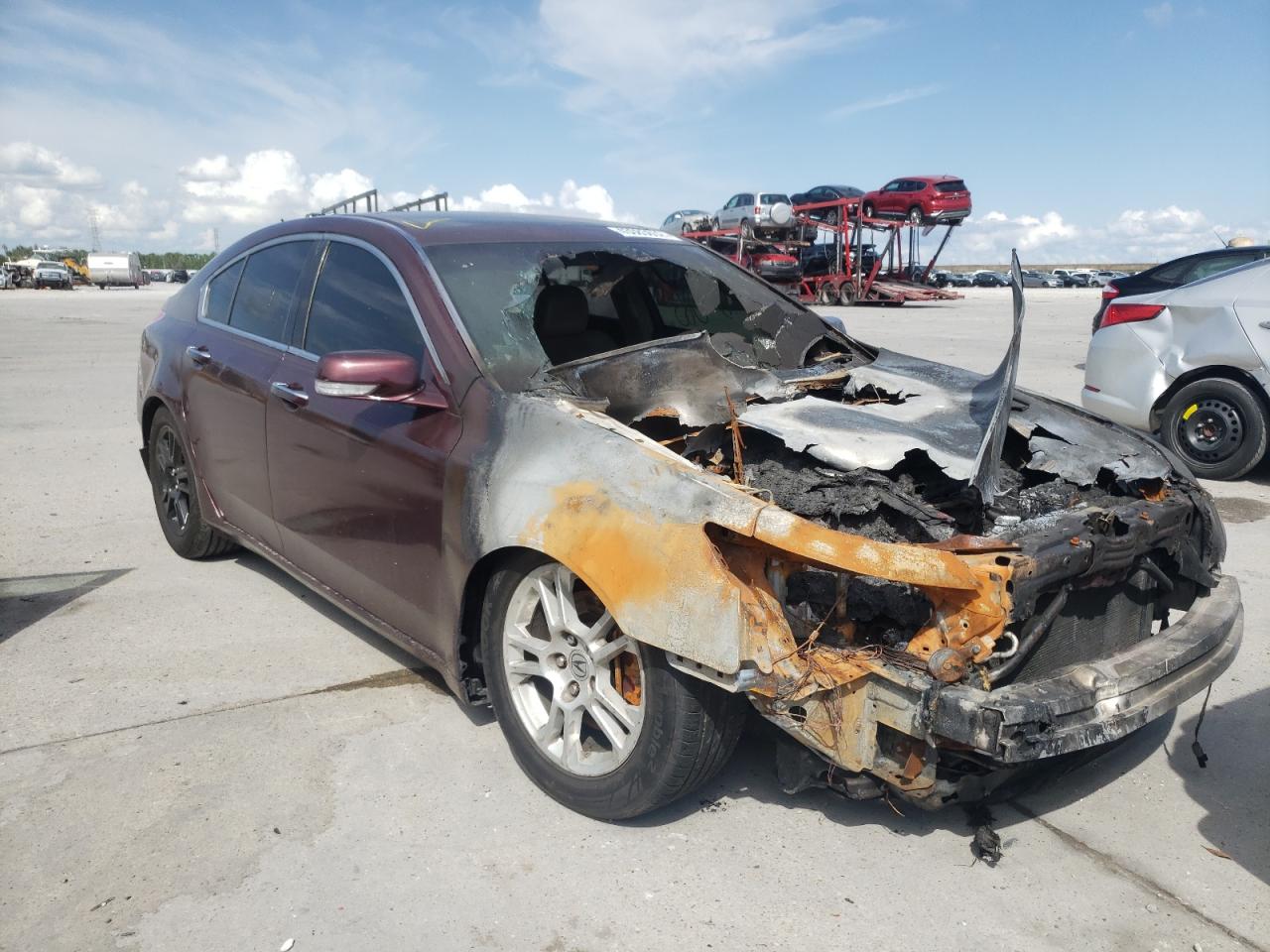 ACURA TL 2009 with VIN 19UUA86599A008543 - Photo from auction