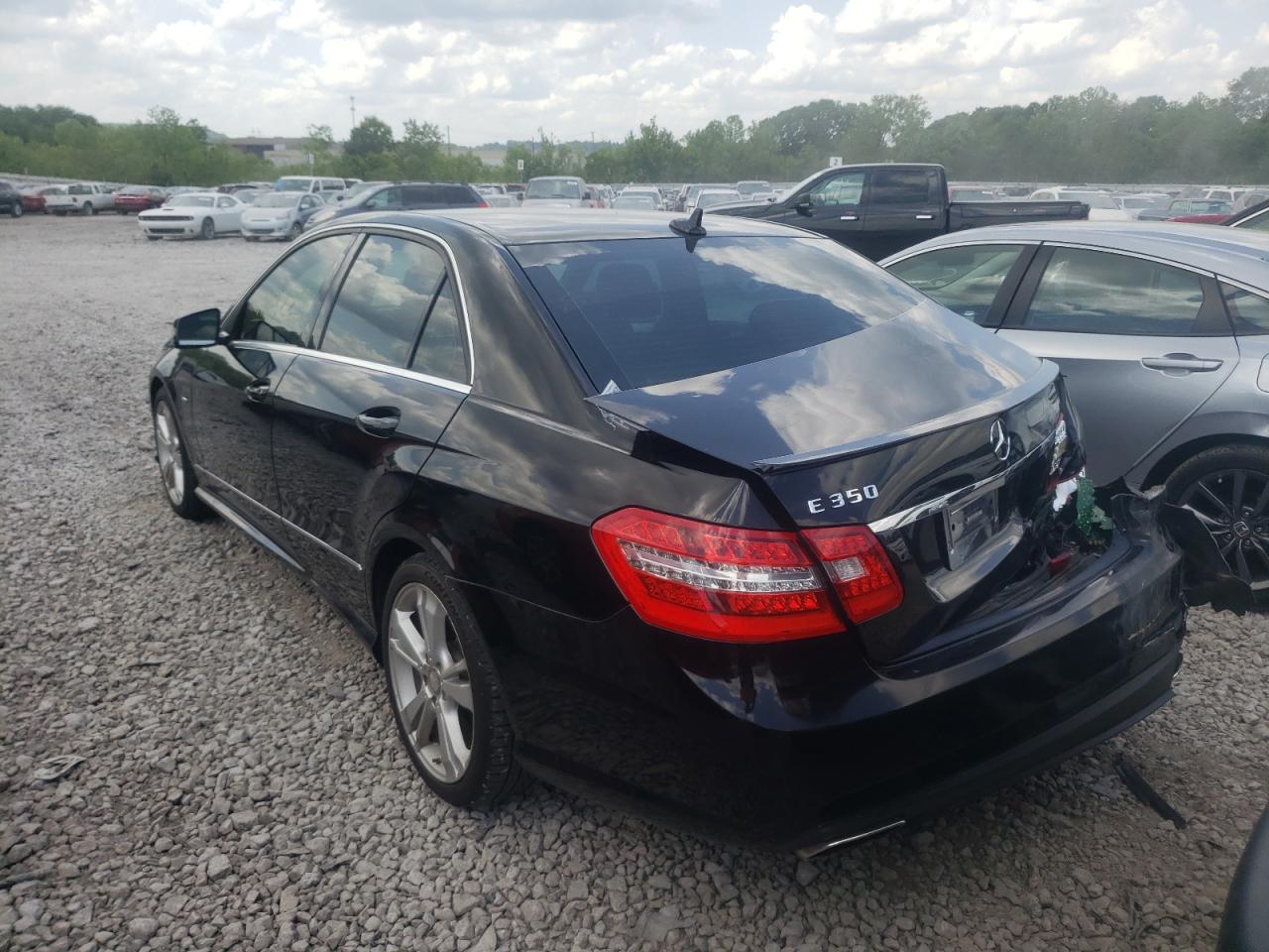 Photo 3 from auction – 2012 MERCEDES-BENZ E 350 with VIN WDDHF5KBXCA542580