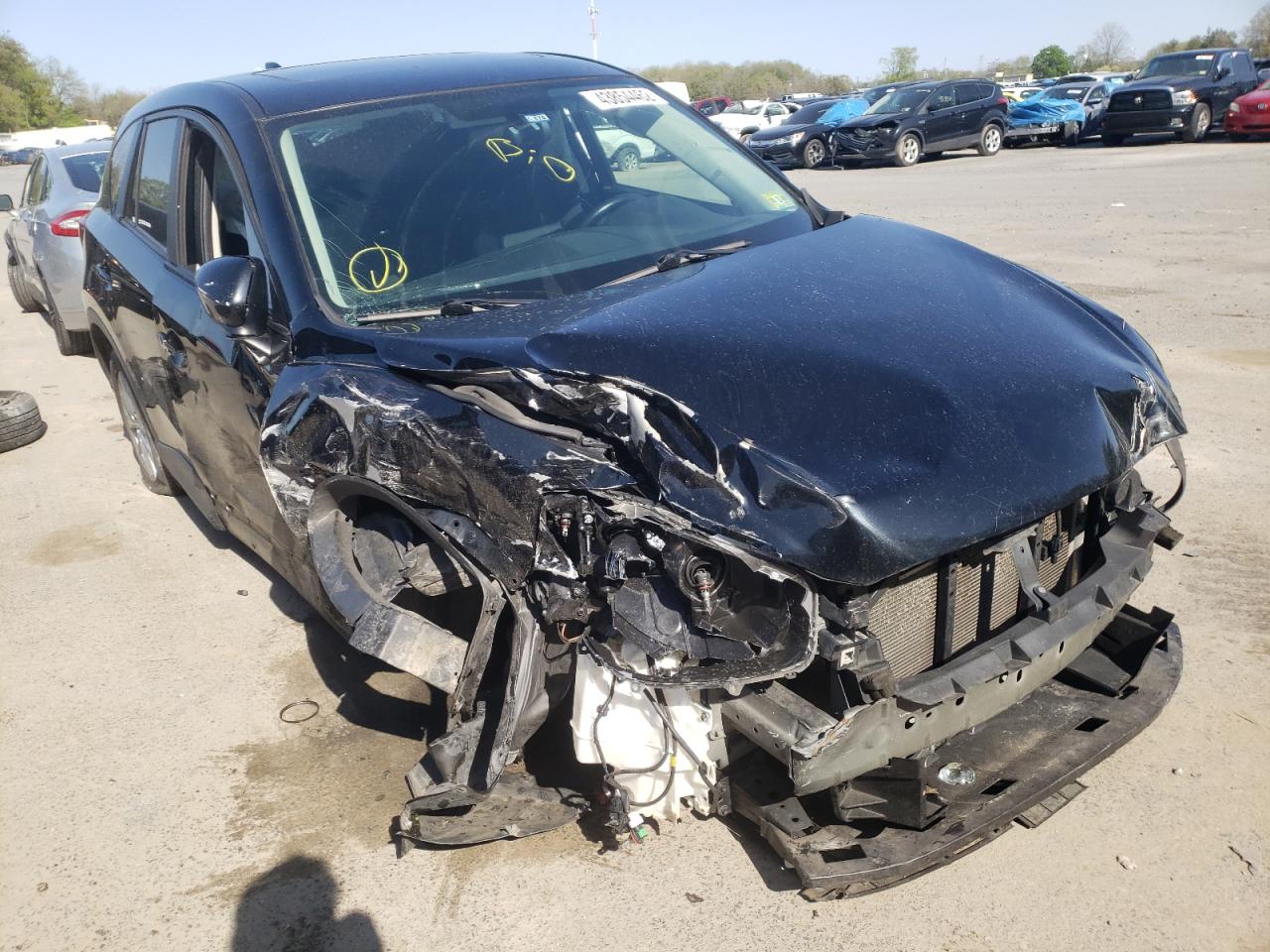 MAZDA CX-5 TOURI 2014 with VIN JM3KE4CY0E0427969 - Photo from auction