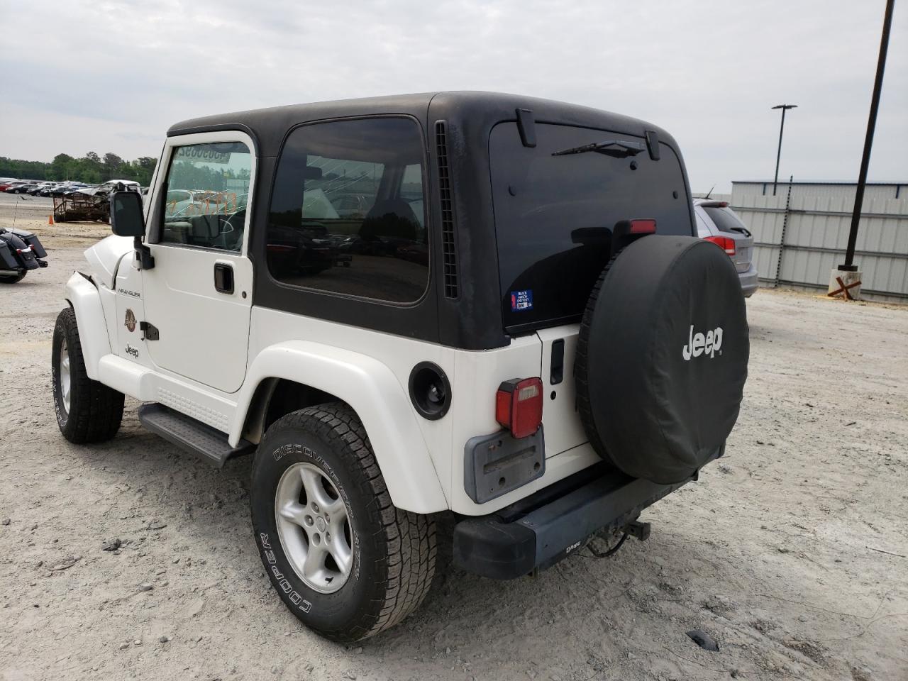 Photo 3 from auction – 2000 JEEP WRANGLER / with VIN 1J4FA59S9YP777721