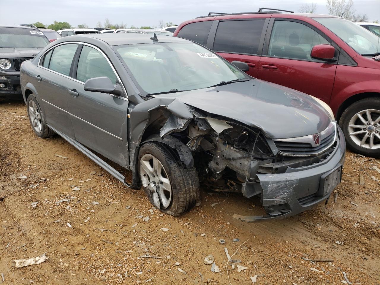 SATURN AURA 2008 with VIN 1G8ZS57N98F202421 - Photo from auction