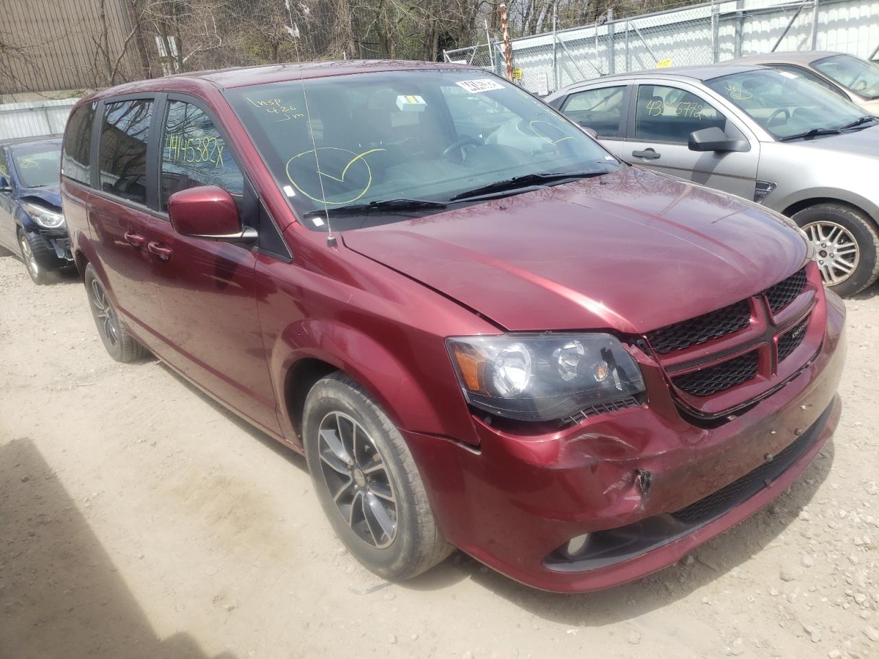 DODGE GRAND CARA 2019 with VIN 2C4RDGEG9KR536318 - Photo from auction
