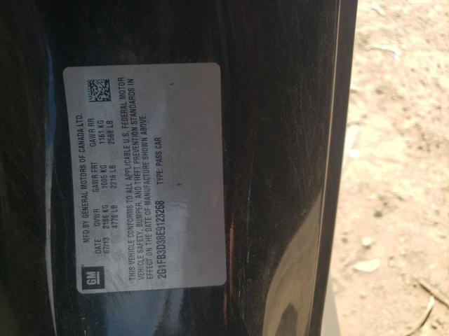 Photo 10 from auction – 2014 CHEVROLET CAMARO LT with VIN 2G1FB3D38E9123268