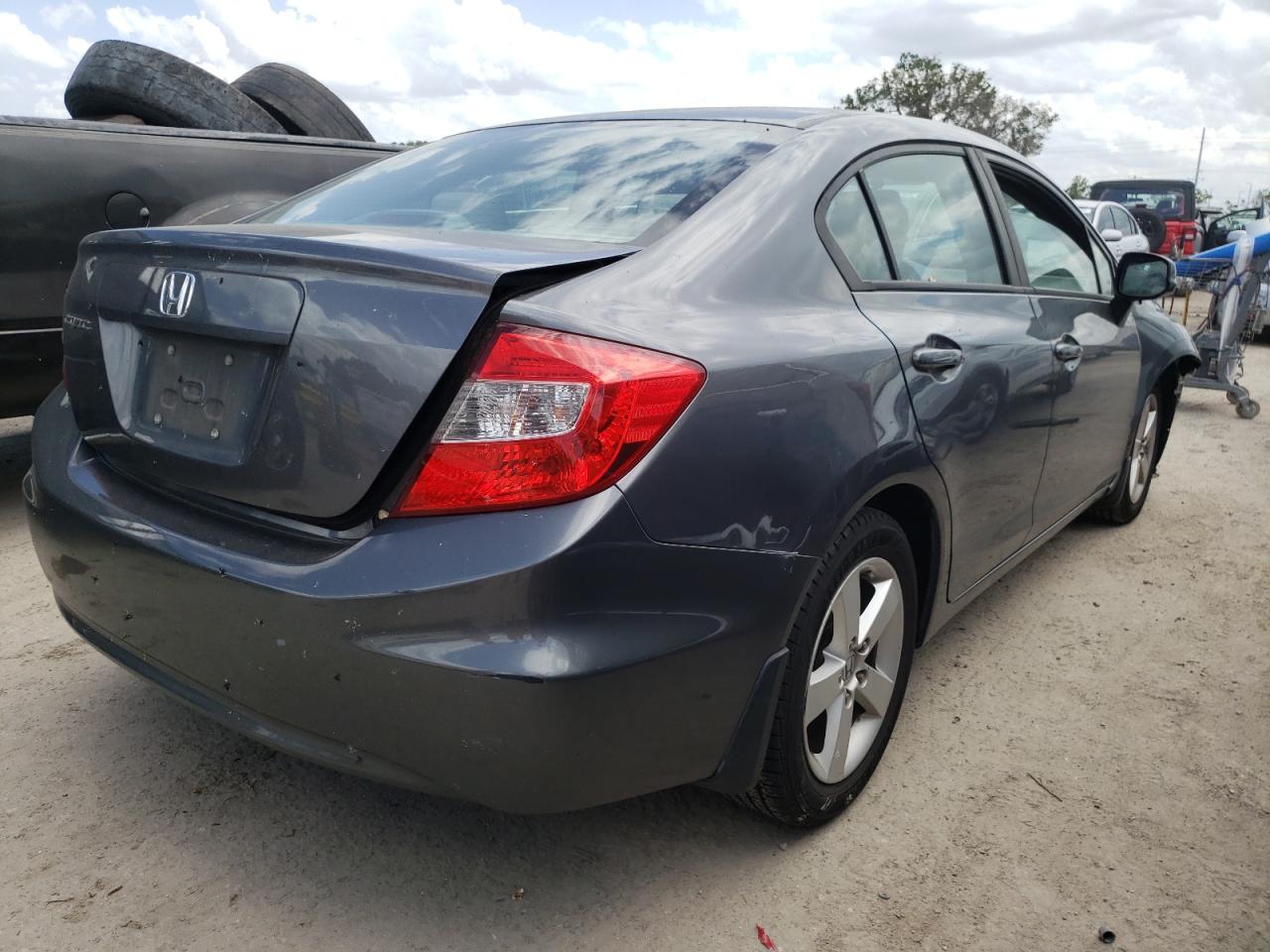Photo 4 from auction – 2012 HONDA CIVIC LX with VIN 19XFB2F57CE068679