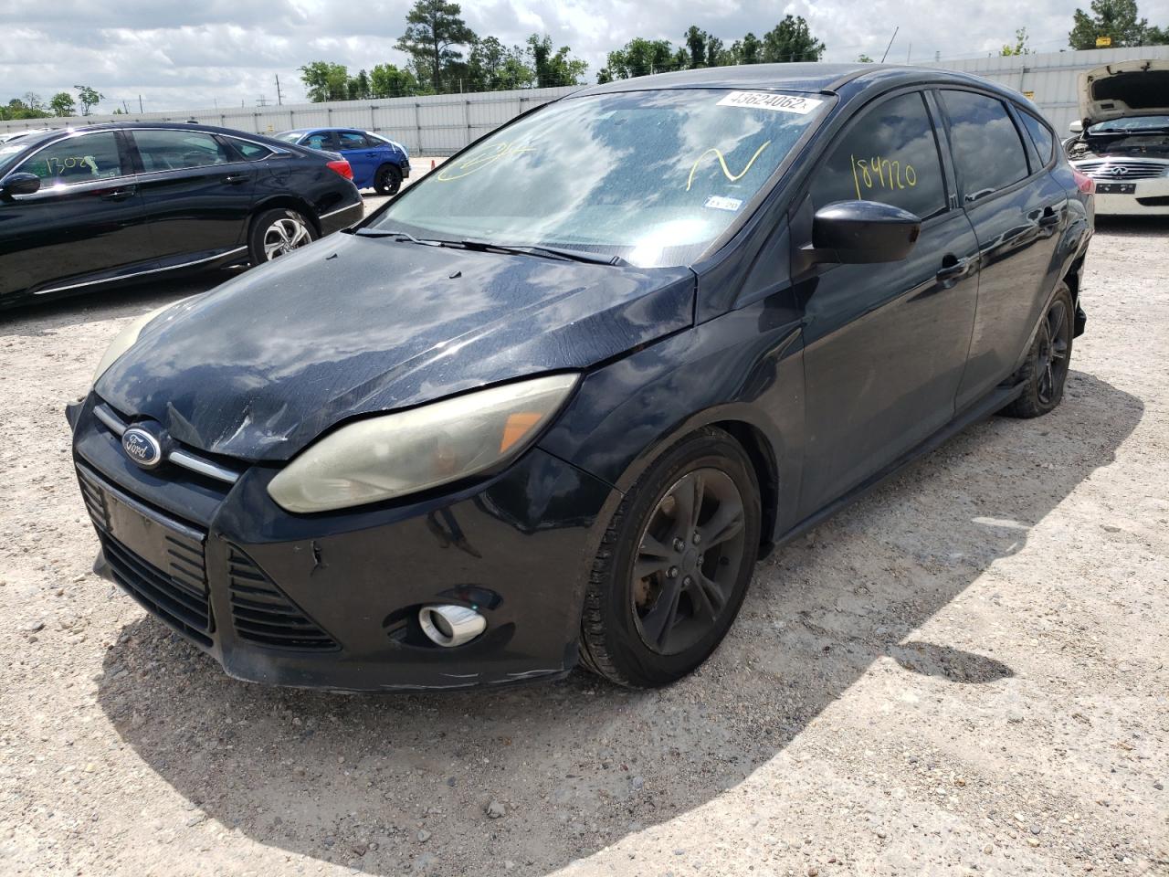Photo 2 from auction – 2012 FORD FOCUS SE with VIN 1FAHP3K23CL235225
