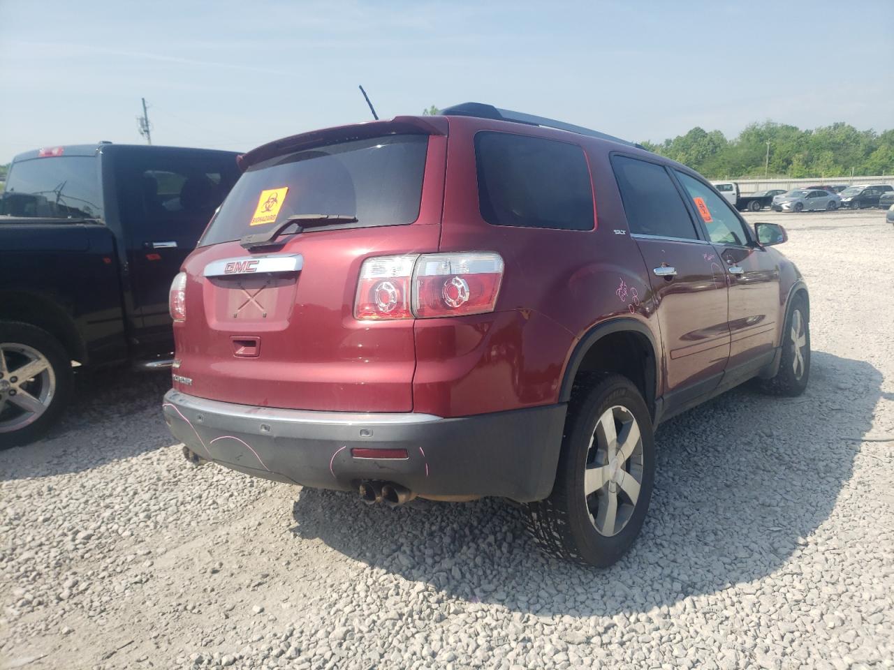 Photo 4 from auction – 2011 GMC ACADIA SLT with VIN 1GKKRRED8BJ280878
