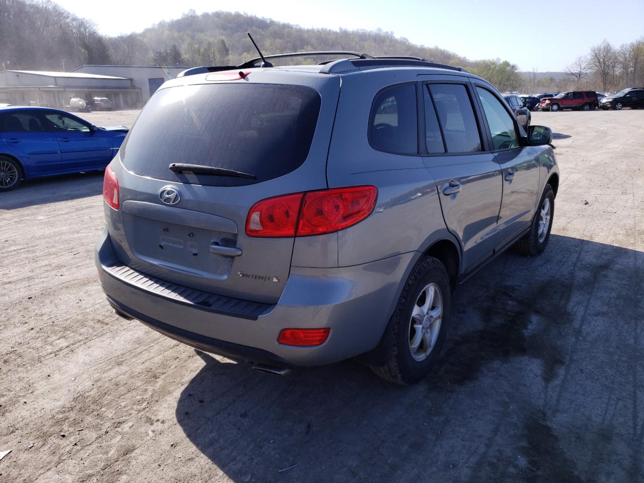 Photo 4 from auction – 2007 HYUNDAI SANTA FE G with VIN 5NMSG13D17H015237