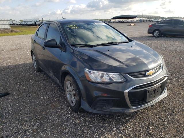 CHEVROLET SONIC LS 2018 with VIN 1G1JB5SH0J4106062 - Photo from auction