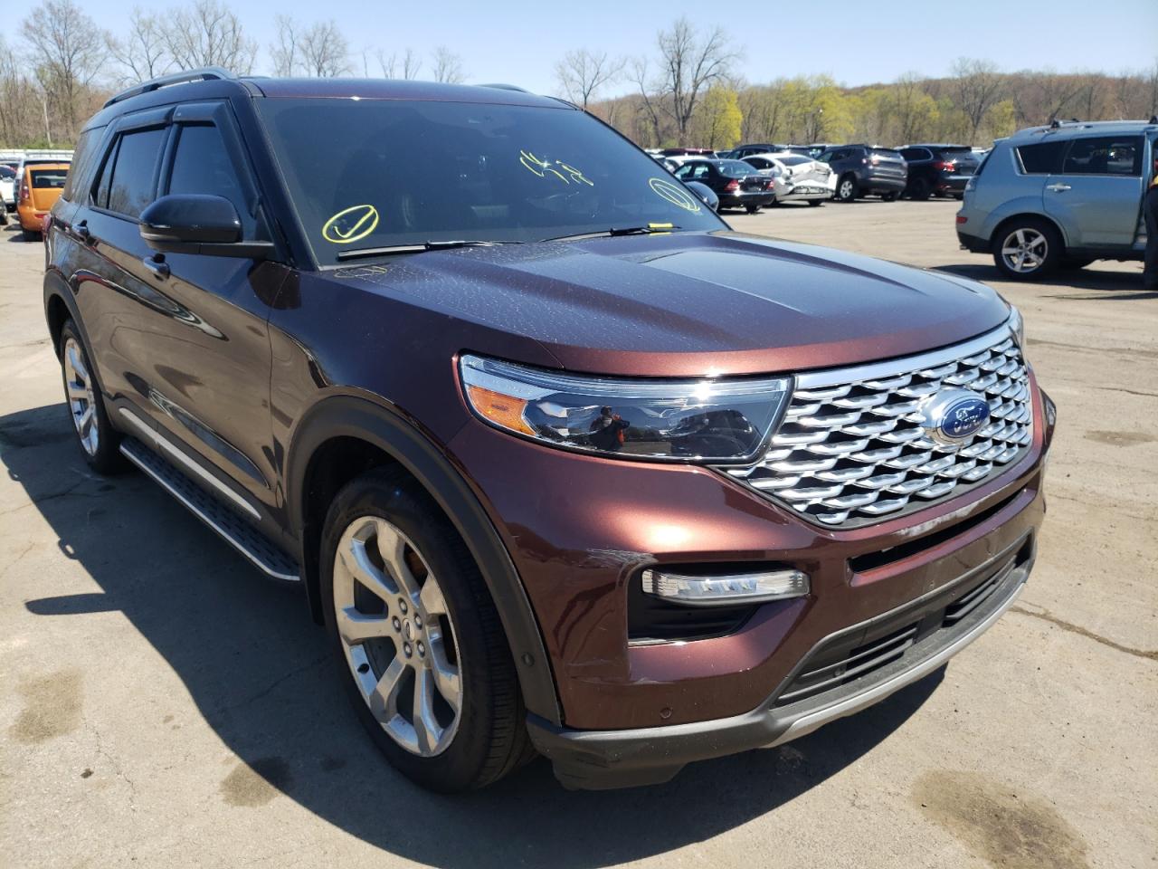 FORD EXPLORER P 2020 with VIN 1FM5K8HC5LGA56875 - Photo from auction