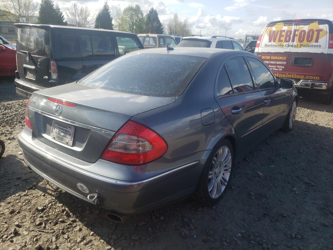 Photo 4 from auction – 2008 MERCEDES-BENZ E 350 with VIN WDBUF56X38B310126
