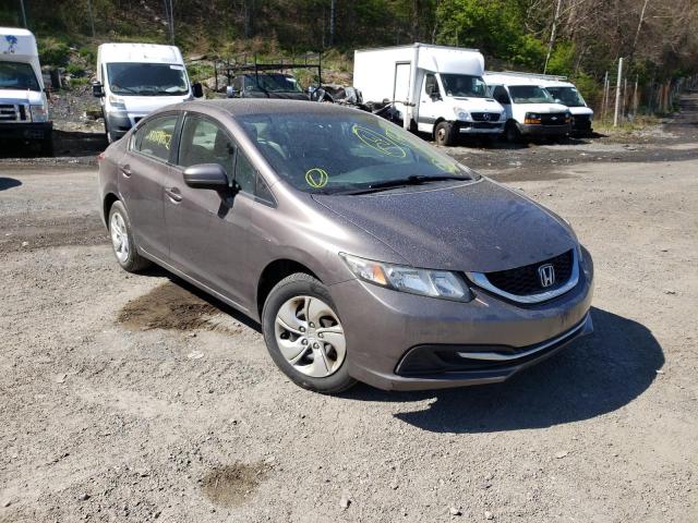 HONDA CIVIC LX 2014 with VIN 19XFB2F55EE232885 - Photo from auction
