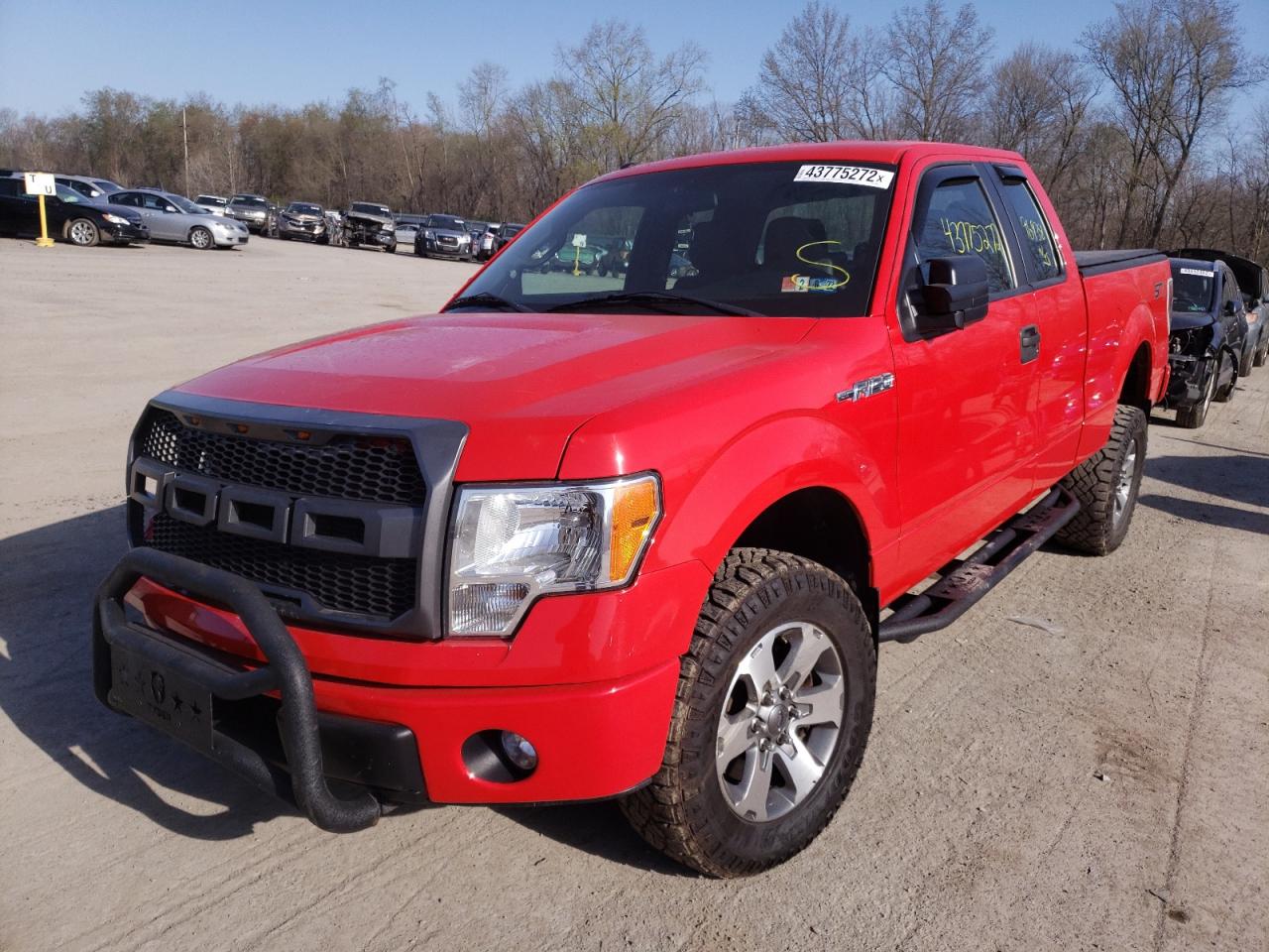 Photo 2 from auction – 2014 FORD F150 SUPER with VIN 1FTFX1EF9EFA75941
