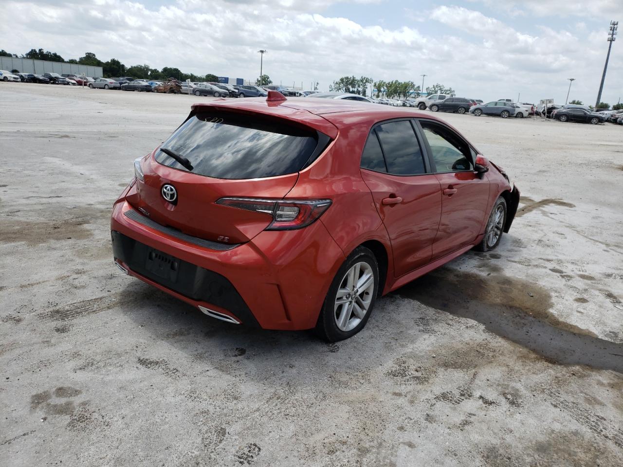 Photo 4 from auction – 2019 TOYOTA COROLLA SE with VIN JTNK4RBEXK3023809