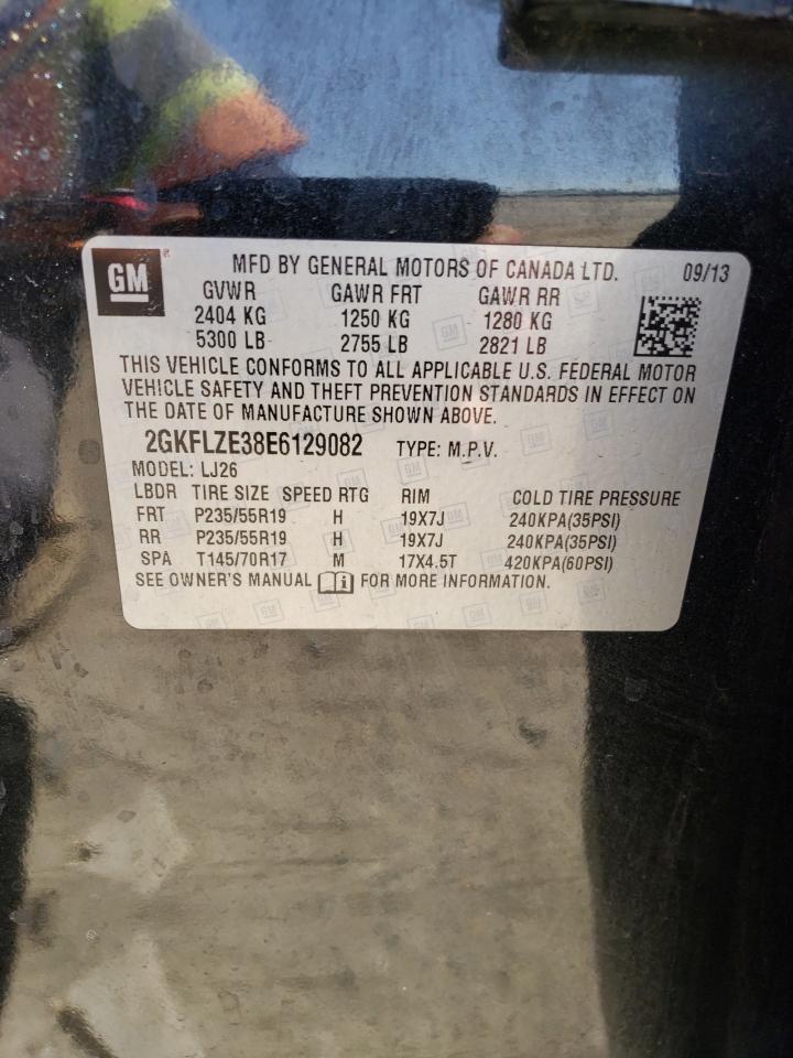 Photo 10 from auction – 2014 GMC TERRAIN DE with VIN 2GKFLZE38E6129082