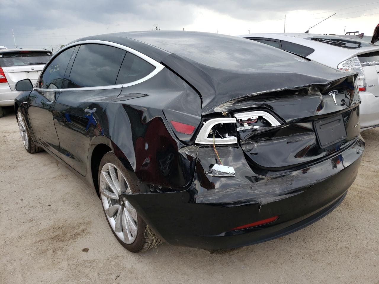 Photo 3 from auction – 2020 TESLA MODEL 3 with VIN 5YJ3E1EB1LF783009