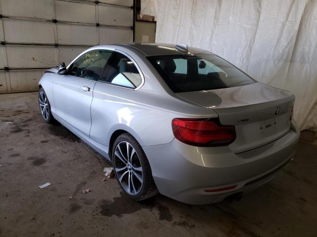 Photo 3 from auction – 2018 BMW 230XI with VIN WBA2J3C52JVD48448