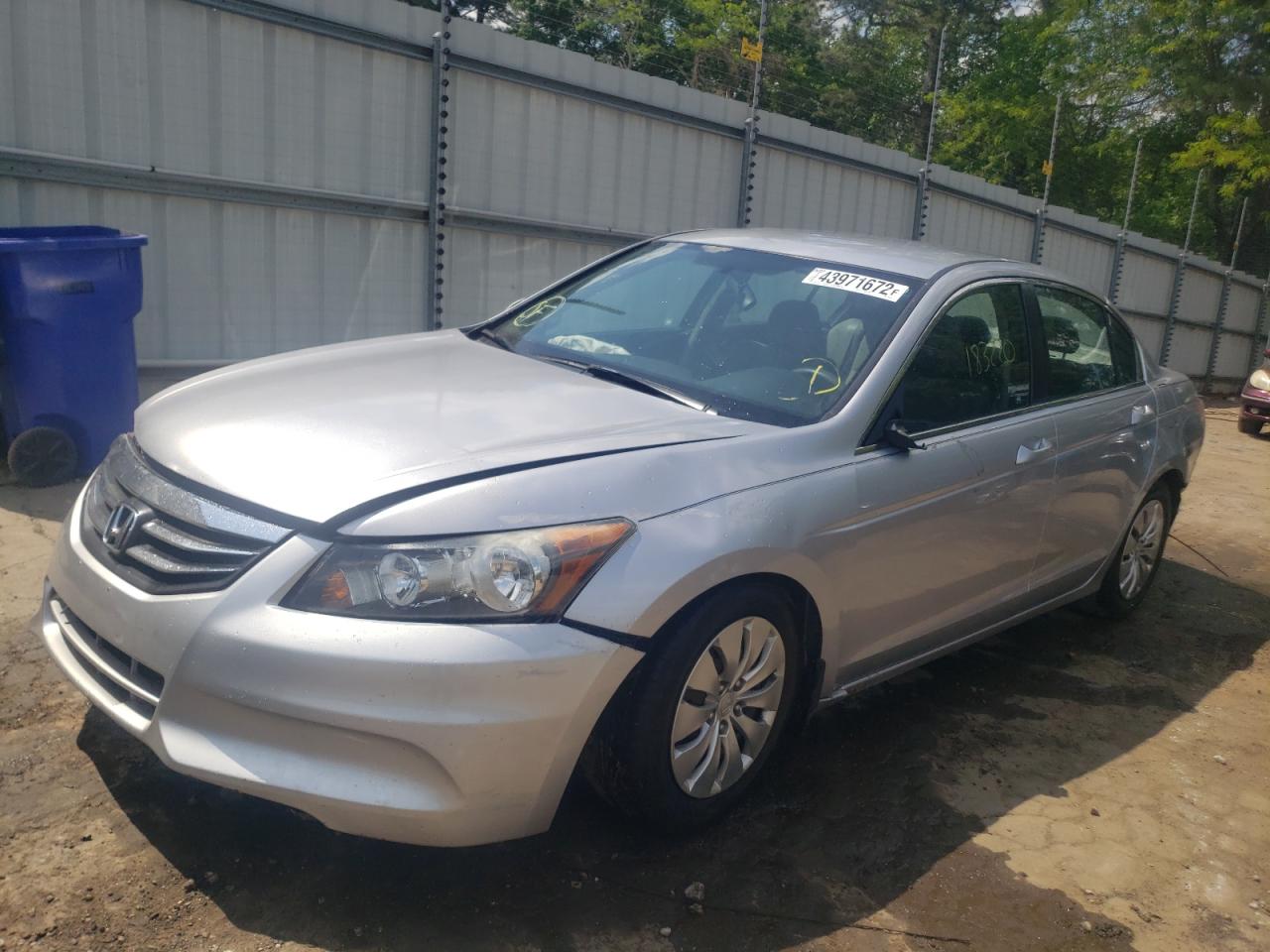 Photo 2 from auction – 2011 HONDA ACCORD LX with VIN 1HGCP2F32BA110245