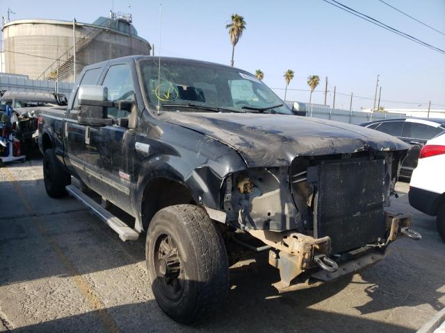 FORD F250 SUPER 2005 with VIN 1FTSW21P85EA05164 - Photo from auction
