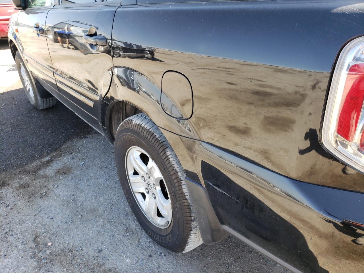 Photo 9 from auction – 2007 HONDA PILOT LX with VIN 5FNYF28147B009869