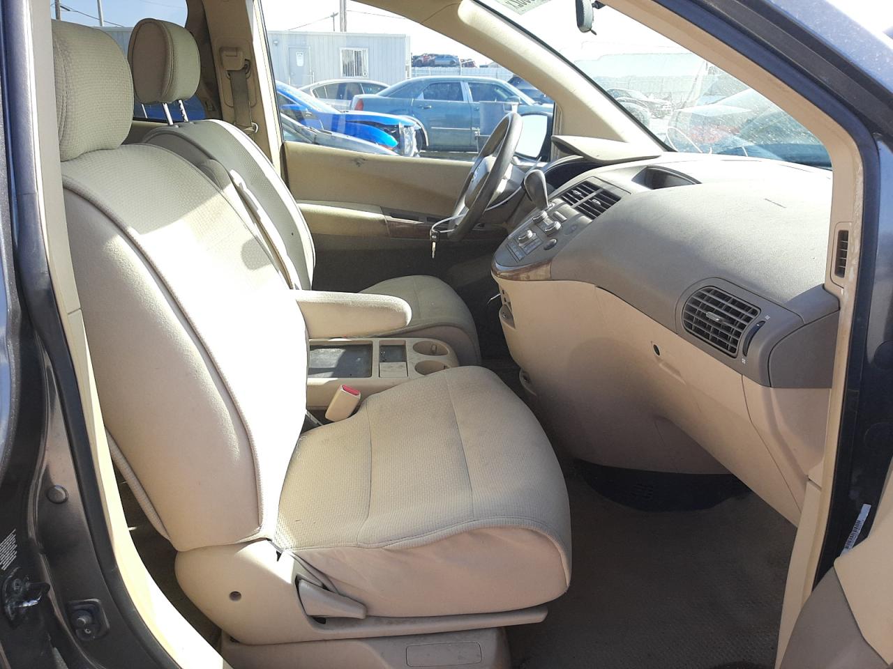 Photo 5 from auction – 2007 NISSAN QUEST S with VIN 5N1BV28U97N114780