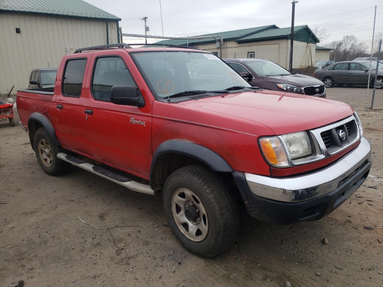 NISSAN FRONTIER C 2000 with VIN 1N6ED27T1YC347074 - Photo from auction
