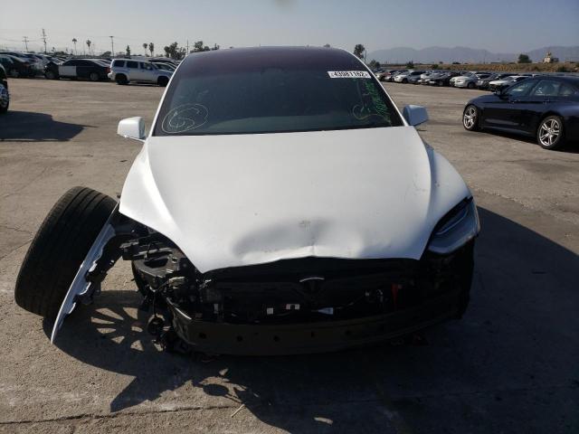 Photo 9 from auction – 2020 TESLA MODEL X with VIN 5YJXCDE23LF249759