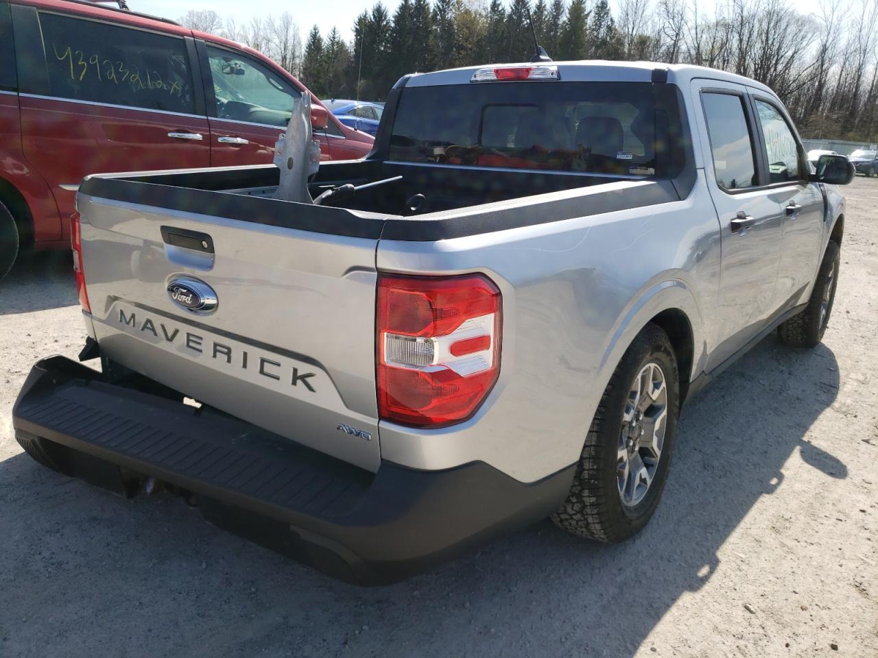 Photo 4 from auction – 2022 FORD MAVERICK X with VIN 3FTTW8F96NRA16064