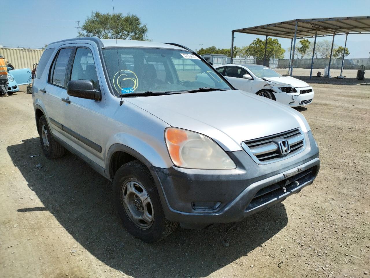 HONDA CR-V LX 2004 with VIN JHLRD68424C008307 - Photo from auction