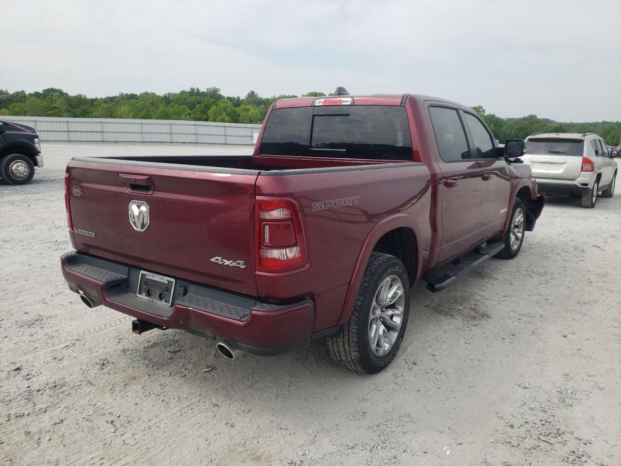 Photo 4 from auction – 2021 RAM 1500 LARAM with VIN 1C6SRFJT1MN790760