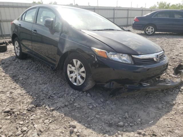 HONDA CIVIC LX 2012 with VIN 19XFB2F55CE109665 - Photo from auction