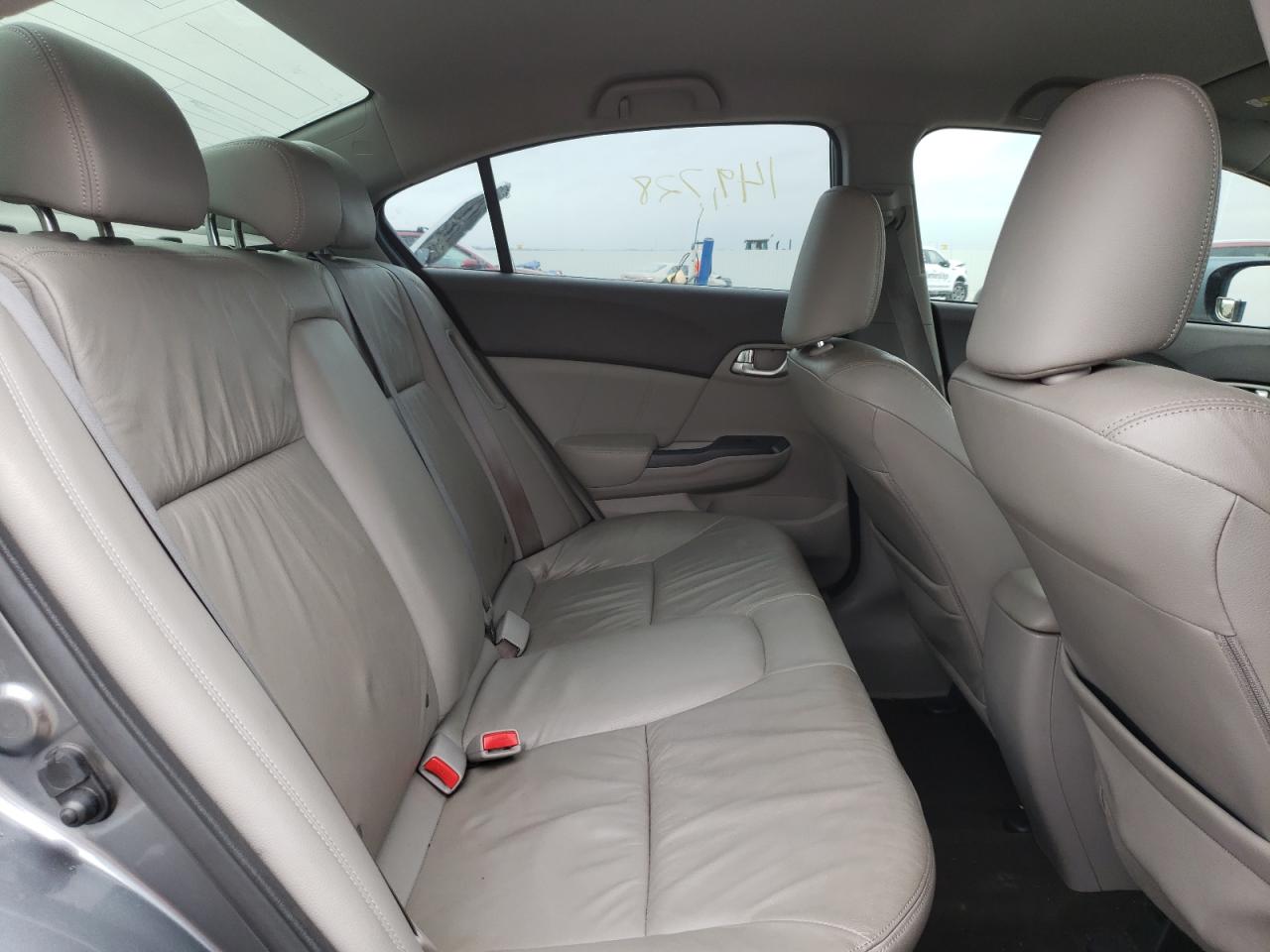 Photo 6 from auction – 2012 HONDA CIVIC HYBR with VIN JHMFB4F34CS005321