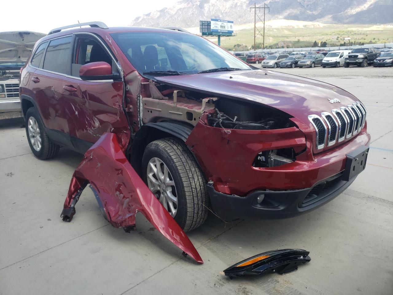 JEEP CHEROKEE L 2014 with VIN 1C4PJMCS8EW272798 - Photo from auction