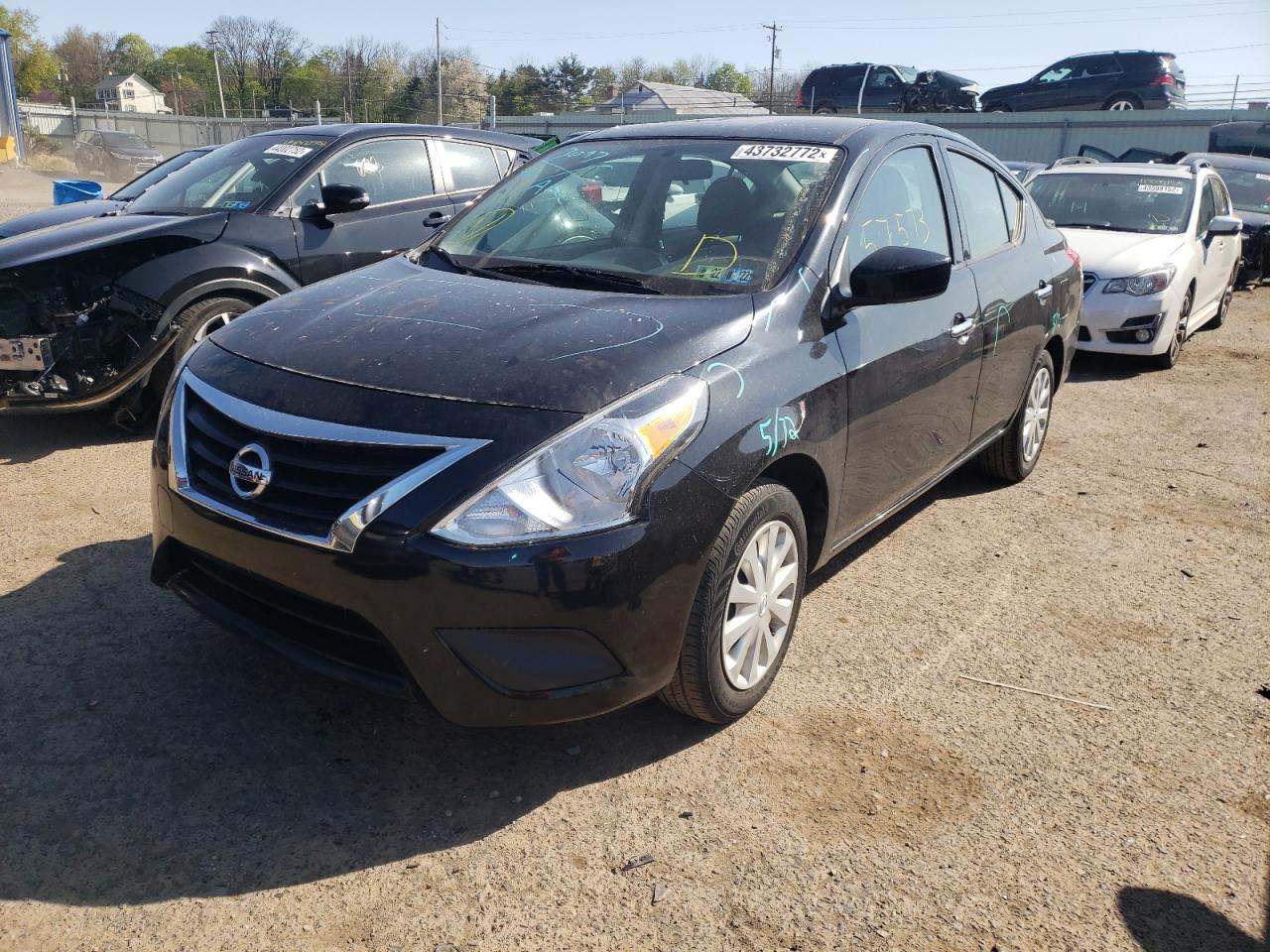 Photo 2 from auction – 2019 NISSAN VERSA S with VIN 3N1CN7APXKL851847