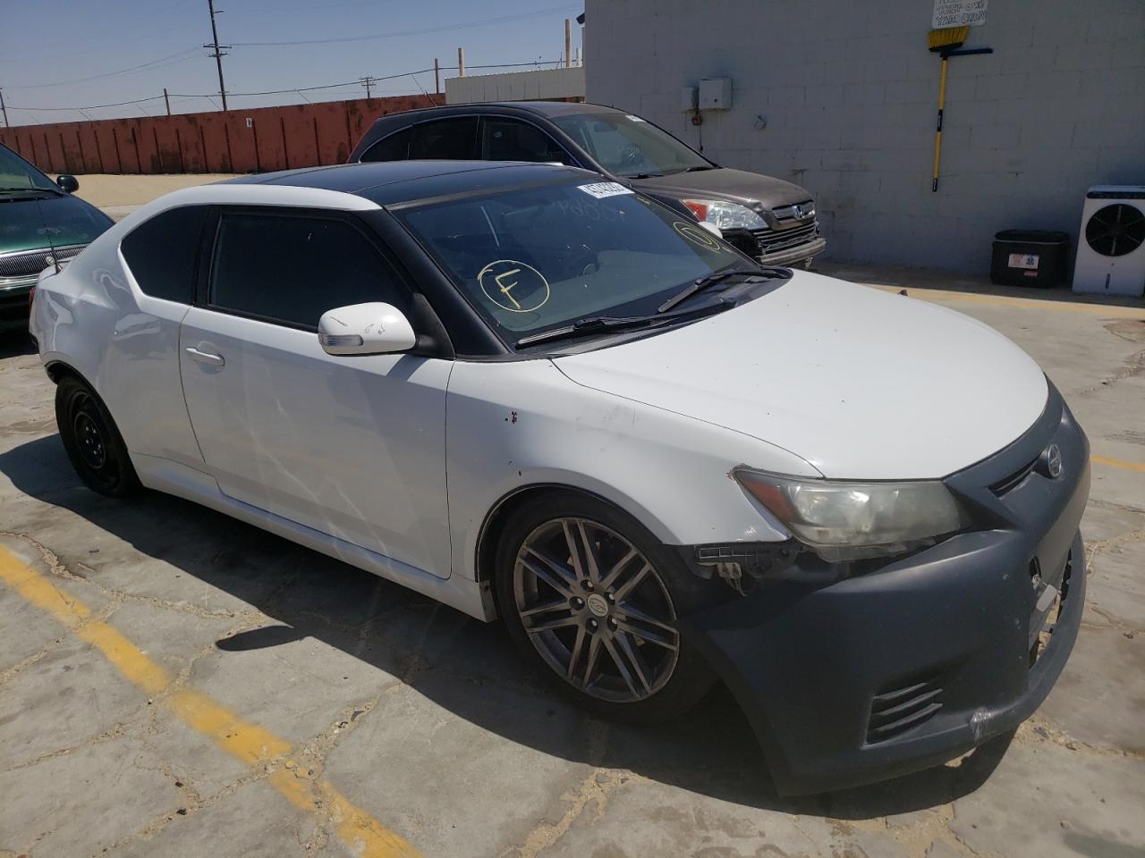 TOYOTA SCION TC 2012 with VIN JTKJF5C70C3026294 - Photo from auction