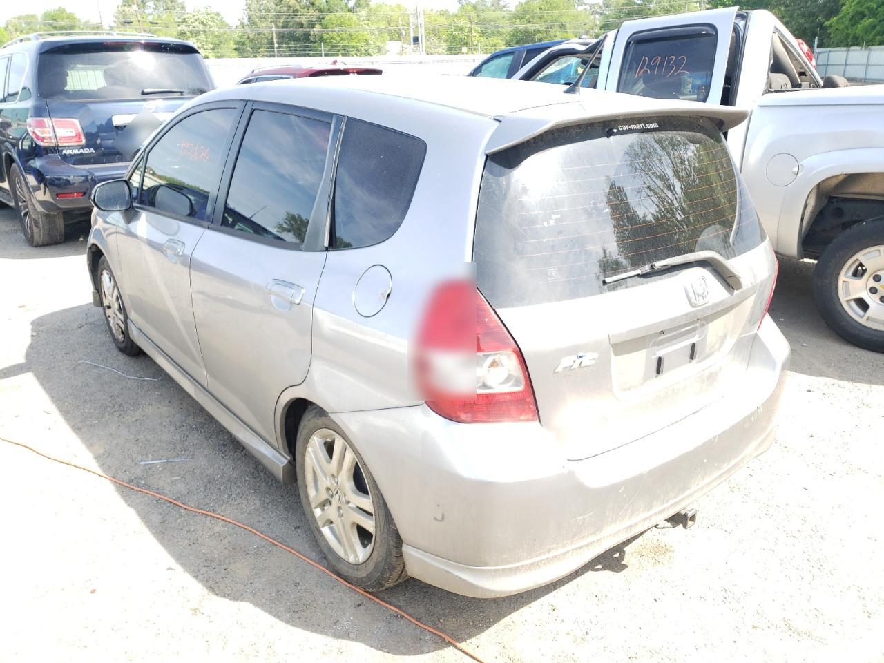 Photo 3 from auction – 2007 HONDA FIT S with VIN JHMGD38657S020450