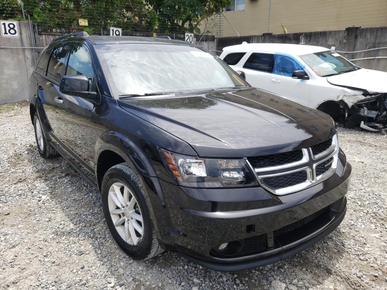 DODGE JOURNEY SX 2015 with VIN 3C4PDCBB9FT584168 - Photo from auction
