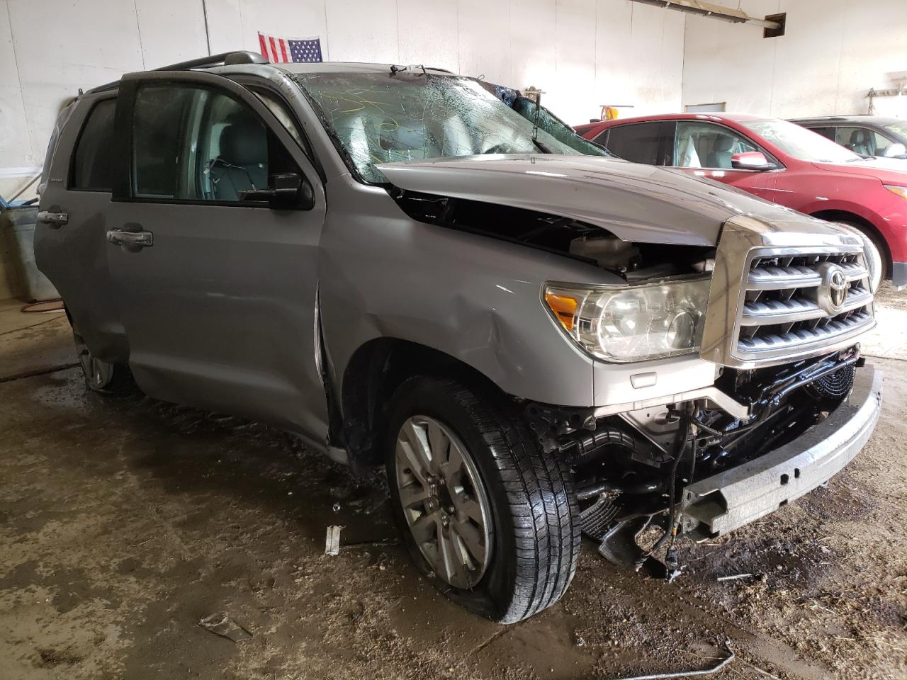 TOYOTA SEQUOIA LI 2012 with VIN 5TDJW5G17CS066822 - Photo from auction